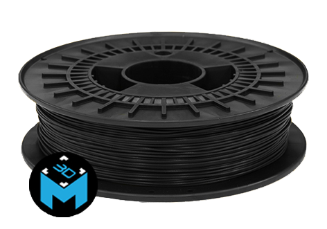 Filament ABS+ Machines-3D 1,75mm 700g Noir Carbone