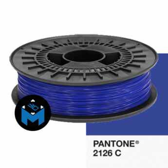 Filament PLA Machines-3D 1,75mm 750g Pantone Bleu électrique 2126 C
