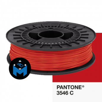 Filament PLA Machines-3D 1,75mm 750g Pantone Rouge Flamme 3546 C