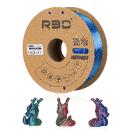 R3D PLA-Silk Red/Green/Blue Filament 1.75mm 1kg