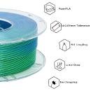 R3D PLA-Silk Dual Color Filament 1.75mm 1kg Blue/Green