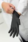 100 Safety gloves for 3D resin M size Black