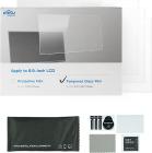 Tempered glass film for LCD screen (set of 2)