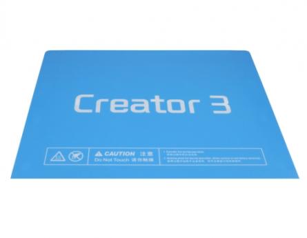 Creator 3 Build Plate Sticker