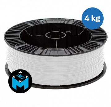 Machines-3D PLA filament 1,75mm 4kg Pantone White 11-4001 TPG