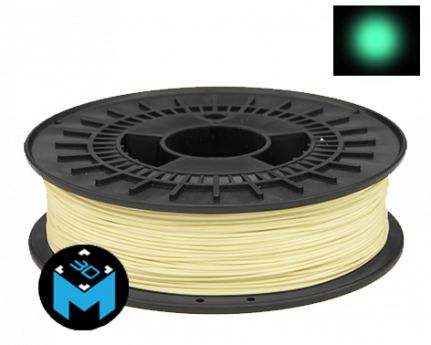 Machines-3D Filament PLA 1,75mm 500g Glow in the dark 