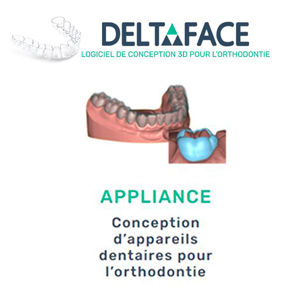 Impression 3D pour empreinte dentaire dans l'orthodontie