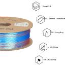 Filament R3D PLA-Silk Dual Color Bleu/Orange 1.75mm 1kg