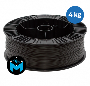 Filament PLA Machines-3D 1,75mm 4kg Pantone Noir Black 6 C