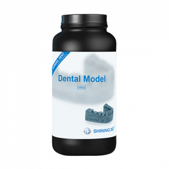 Résine Shining 3D Modèle dentaire Bleu gris DM03