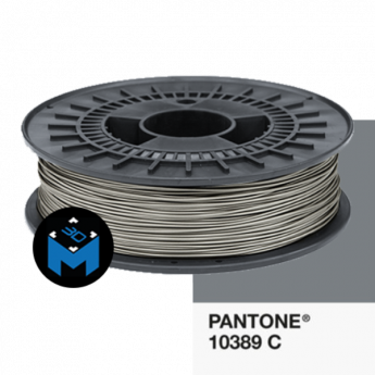 Filament PLA Machines-3D 2,85mm 750g Pantone Gris Argent 10389 C