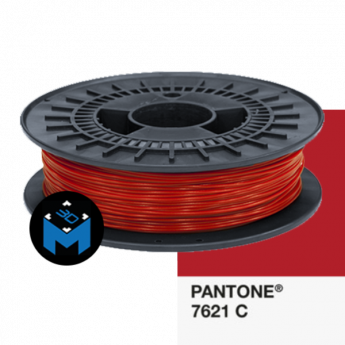 Filament PLA Machines-3D 2,85mm 750g Pantone Rouge Rubis 7621 C